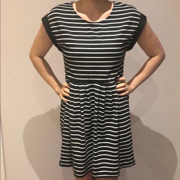 Casual Striped Dress - Picture 1 of 3